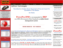 Tablet Screenshot of powerprodms.com
